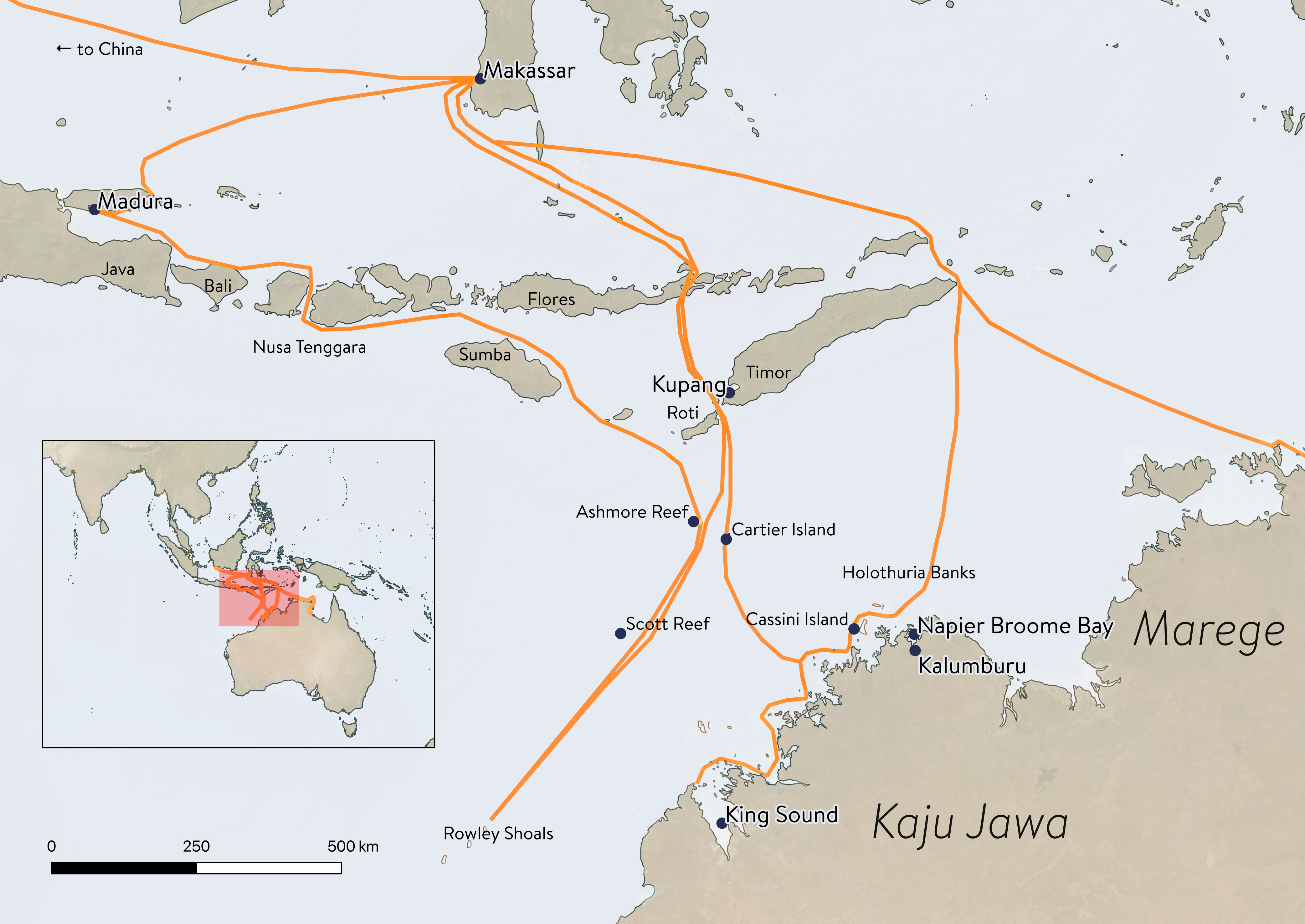 Sea crossings Tetangga